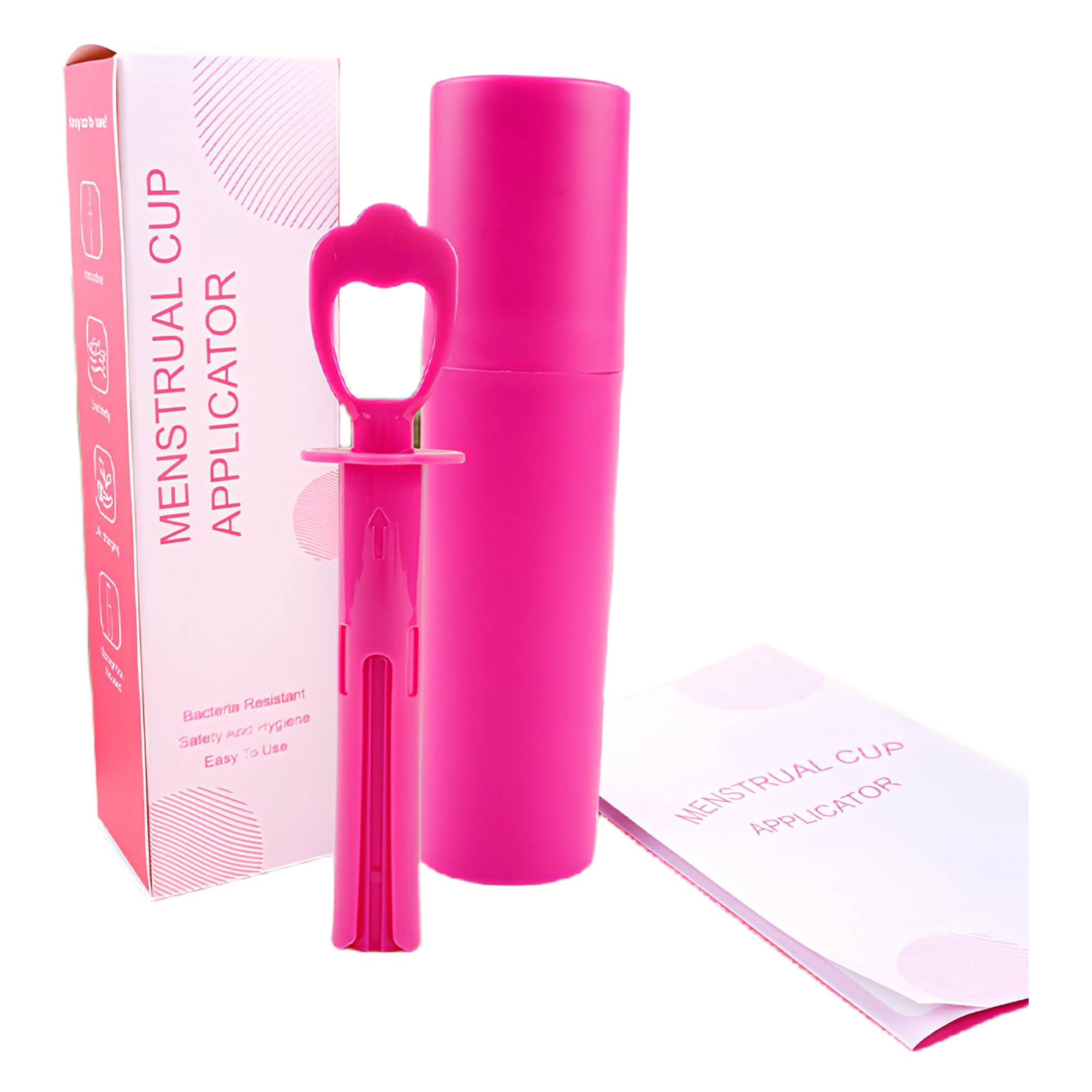 Recyclable Silicone Menstrual Cup Booster Containing Storage Box
