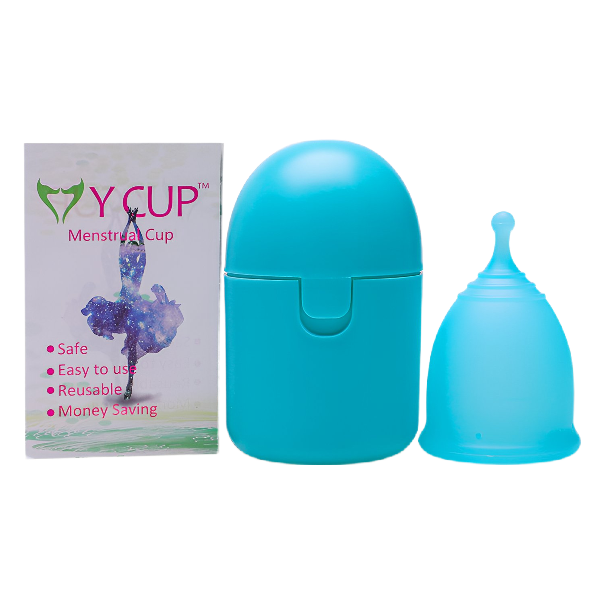 Menstrual Care Silicone Monthly Event Cup Set